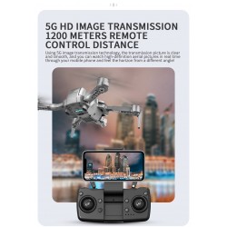 LYZRC L106 Pro 5G - WIFI - FPV - GPS - 4K HD Dual Camera - Two-axis - Foldable - RTFDrones