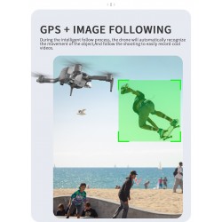 LYZRC L106 Pro 5G - WIFI - FPV - GPS - 4K HD Dual Camera - Two-axis - Foldable - RTFDrones