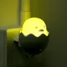Yellow duck - LED night light - EU wall plug - control sensor - dimmable - remote controllerWall lights
