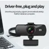 Web camera - full HD 2K 2040 * 1080P - microphoneAudio Camera Video
