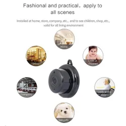 WiFi CCTV mini security camera - P2P - IP - IR night vision - motion detection - baby monitorSecurity cameras