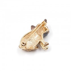 Small dog - gold plated broochBrooches