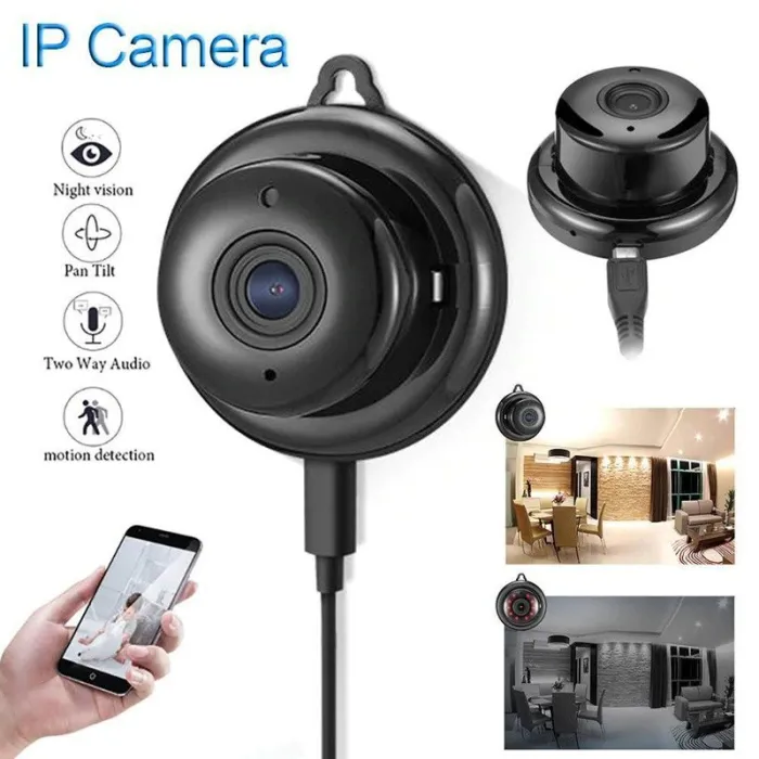 WiFi CCTV mini security camera - P2P - IP - IR night vision - motion detection - baby monitorSecurity cameras