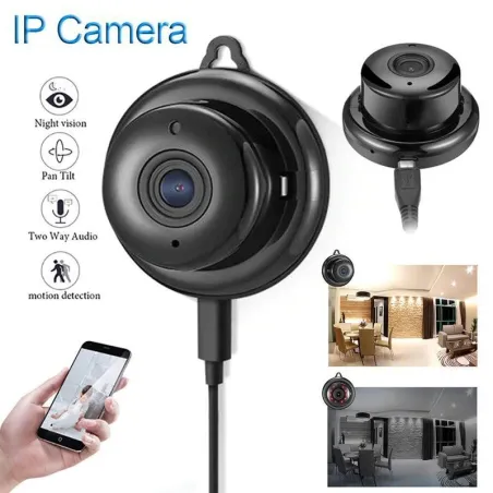 WiFi CCTV mini security camera - P2P - IP - IR night vision - motion detection - baby monitorSecurity cameras