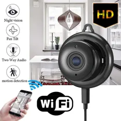 WiFi CCTV mini security camera - P2P - IP - IR night vision - motion detection - baby monitorSecurity cameras