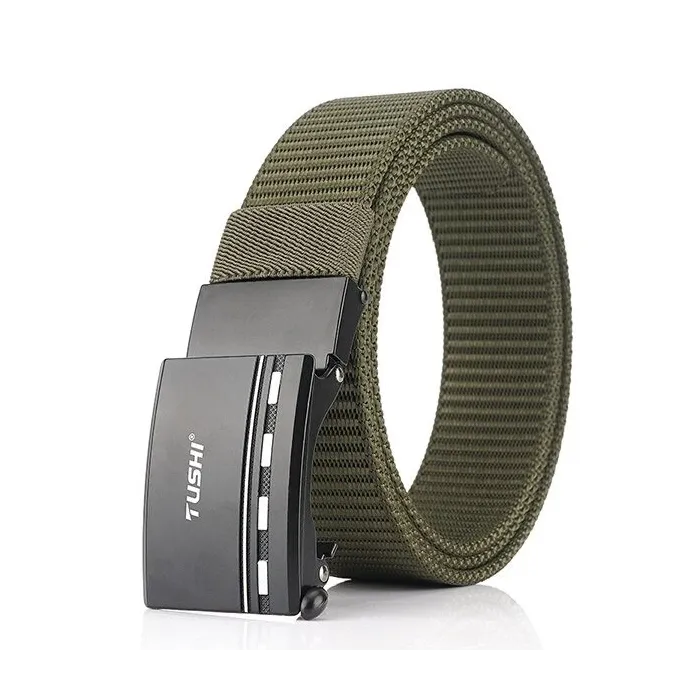 Military nylon belt with metal buckleBelts