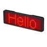 Digital LED badge - insignia - programmable - scrolling message board - BluetoothStage & events lighting