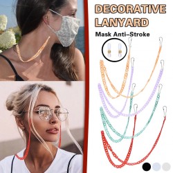 Multifunction cotton chain - holder for glasses / face masks - decorative lanyardMouth masks