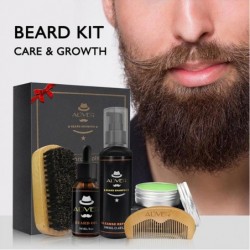 Beard styling set - balm / oil / / lotion / combBeard