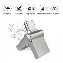 Memory stick - dual USB - 3.0 - type-C - rotatable - 32GB - 64GB - 128GBUSB memory