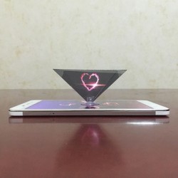 Mini phone projector - pyramid shape - 3D hologramProjectors