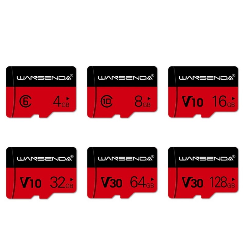 Wansenda V30 - memory TF card - 4GB / 8GB / 16GB / 32GB / 64GB / 128GBMicro SD