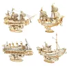 3D boat / ship model - wooden puzzleWooden