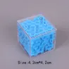 3D maze magic cube - transparent - six-sided puzzle cube - educational toyEducational