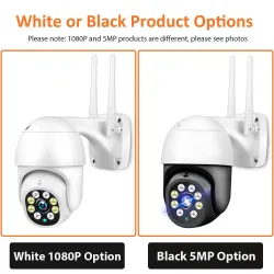 5MP / 1080P - WiFi - P2P - PTZ - 4x zoom - CCTV security camera - waterproofSecurity cameras