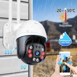5MP / 2MP - CCTV security camera - HD - 1080P - H.265 - PTZSecurity cameras