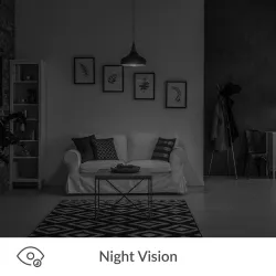 Indoor security camera - with motion detection - WiFi - HD - 1080PSecurity cameras