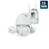 3MP CCTV security camera - PTZ - WiFi - HD - with Google Alexa - waterproofHome security
