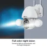 3MP CCTV security camera - PTZ - WiFi - HD - with Google Alexa - waterproofHome security