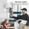 3MP CCTV security camera - PTZ - WiFi - HD - with Google Alexa - waterproofHome security