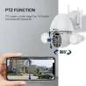 3MP CCTV security camera - PTZ - WiFi - HD - with Google Alexa - waterproofHome security