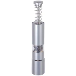 Salt / pepper grinder - with thumb push button - stainless steelMills - Grinders