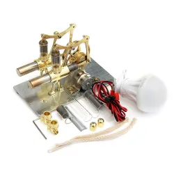 Stirling engine model - steam power technology - educational toyEducational