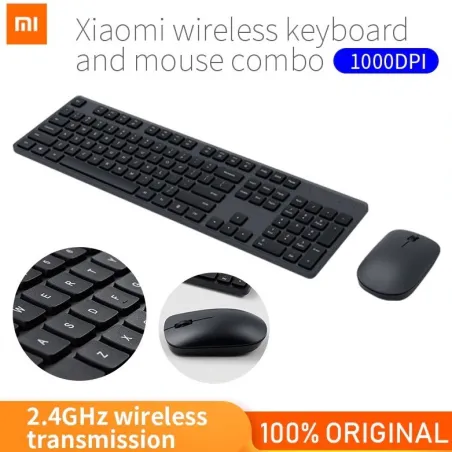 Xiaomi - wireless keyboard / mouse - 2.4GHz - for notebook / laptopMouses
