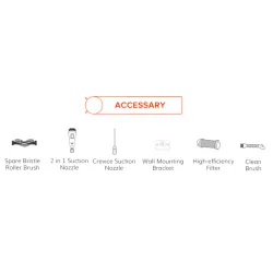 ILIFE H70 - cordless handheld vacuum cleaner - strong suction power - removable battery - with LED light - 1.2LRobot vacuum c...