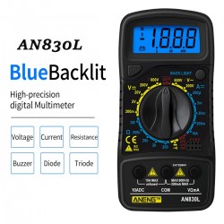 XL830L / AN830L - LCD digital multimeter - AC / DC / OHM / volt / current testerMultimeters