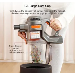 ILIFE H50 - cordless handheld vacuum cleaner - 10KPa suction power - with LED light - 1.2LRobot vacuum cleaner