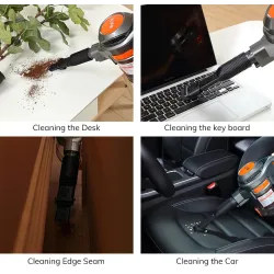 ILIFE H50 - cordless handheld vacuum cleaner - 10KPa suction power - with LED light - 1.2LRobot vacuum cleaner