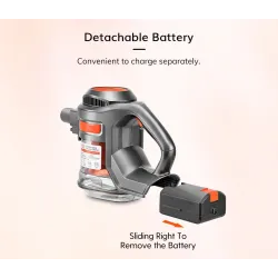 ILIFE H50 - cordless handheld vacuum cleaner - 10KPa suction power - with LED light - 1.2LRobot vacuum cleaner