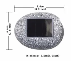 Decorative LED stone - solar garden light - waterproof - garden / patioSolar lighting