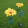 Sunflower shaped garden light - solar powered - LED - waterproofSolar lighting