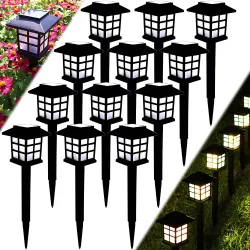 Garden solar lamp - IP68 waterproof - with a ground stakeSolar lighting