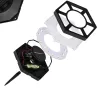Solar garden light - ground lamp - waterproof - LED - hexagon shaped - driveway / lawnSolar lighting