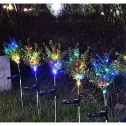 Lawn / garden light - lamp - solar powered - LED - waterproof - Christmas treeSolar lighting