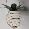 Solar garden light - hanging lamp / lantern - waterproof - LED - pineapple shapeSolar lighting
