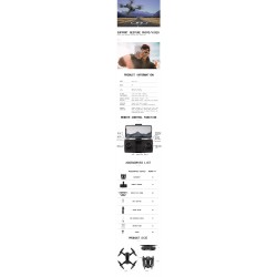 S80 - WiFi - FPV - 4K Dual Camera - Foldable - RC Quadcopter - RTFDrones