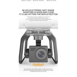 SJRC F7 4K PRO - 5G - WIFI - 3KM - FPV - GPS - 4K HD Camera - RC Drone Quadcopter - RTFDrones