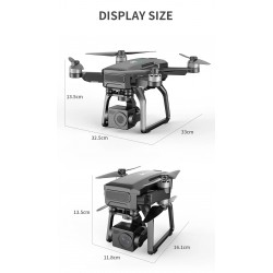 SJRC F7 4K PRO - 5G - WIFI - 3KM - FPV - GPS - 4K HD Camera - RC Drone Quadcopter - RTFDrones