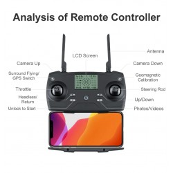 JJRC X19 - 5G - WIFI - FPV - GPS - 4K HD Dual Camera - RC Drone Quadcopter - RTFDrones