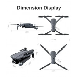 JJRC X19 - 5G - WIFI - FPV - GPS - 4K HD Dual Camera - RC Drone Quadcopter - RTFDrones
