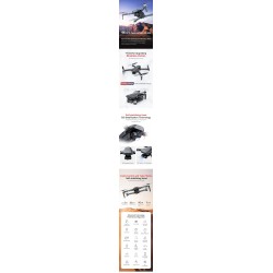 8813 Pro - 5G - WiFi - 1KM - FPV - 4K HD Dual Camera - RC Quadcopter - RTFDrones