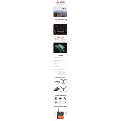 8813 Pro - 5G - WiFi - 1KM - FPV - 4K HD Dual Camera - RC Quadcopter - RTFDrones