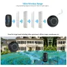 M523 - wireless doorbell kit - with touch button / 32 sounds - waterproof - LEDHome security