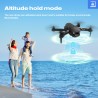 FLYHAL E69 - WIFI - FPV - 1080P HD Wide Angle Camera - Foldable - RC Drone Quadcopter - RTFDrones