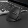 Delux M618Mini GX - 2.4GHz - 6 buttons - wireless mouse - vertical - ergonomic - USBMouses