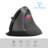 Delux M618Mini GX - 2.4GHz - 6 buttons - wireless mouse - vertical - ergonomic - USBMouses
